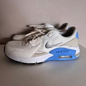 Nike Air Max Excee Women’s Sneakers Size 9.5 White Blue CD5432-128